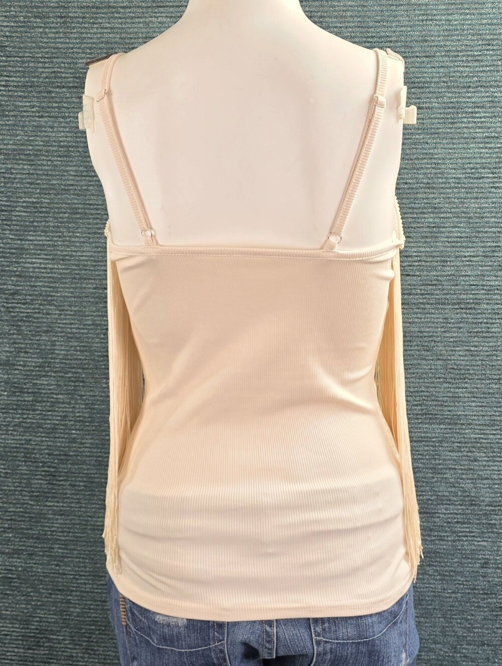 Western Boho Cowgirl Fringe Camisole Top - Picture 6 of 10